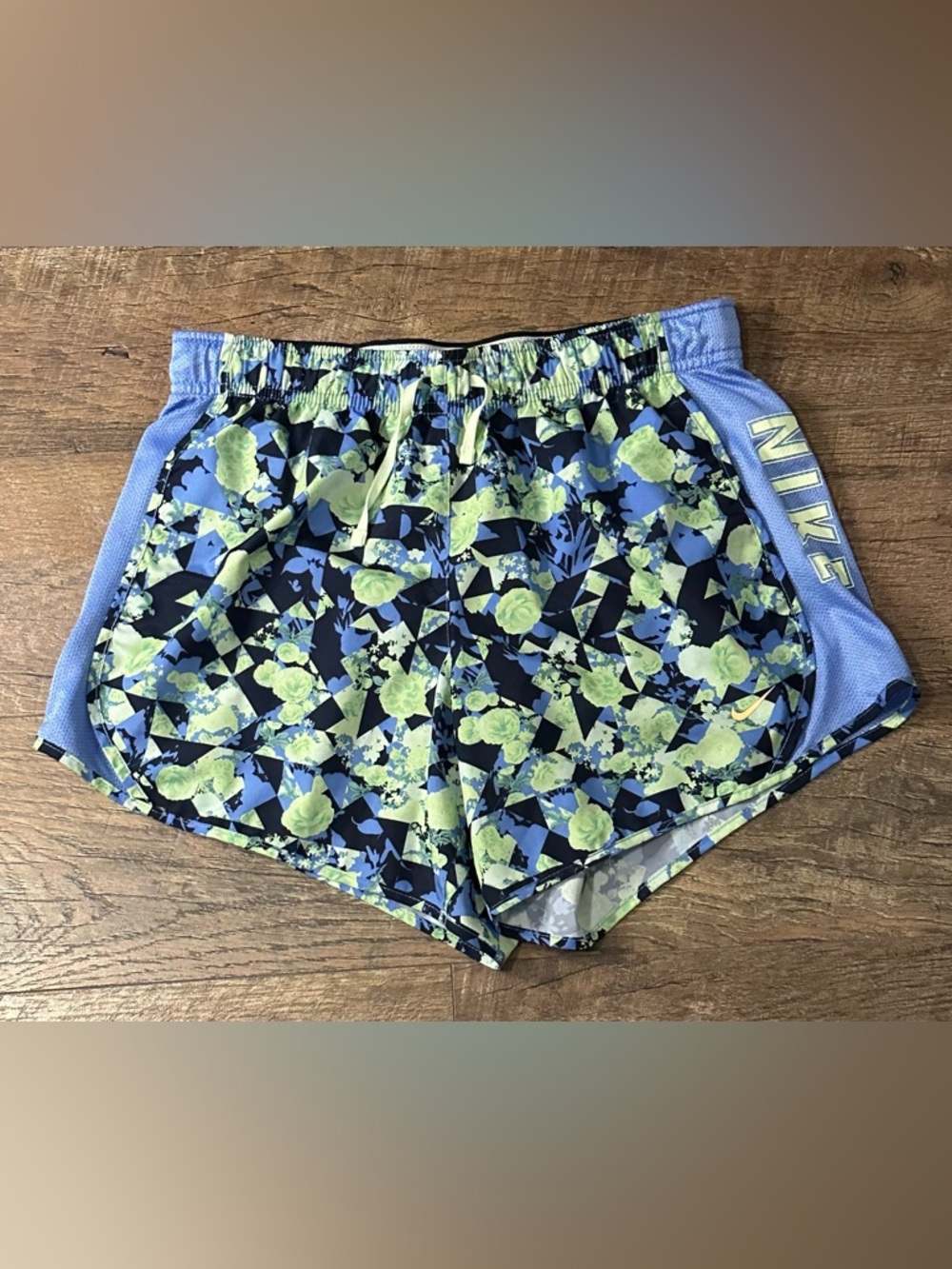 Girls Nike Dri-FIT Tempo Printed Running Shorts